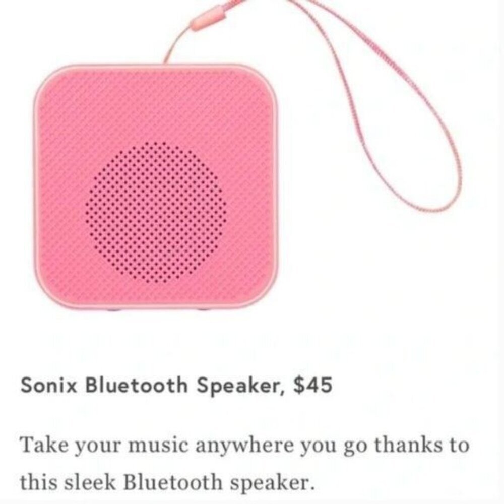 Sonix Bluetooth Speaker NEW Bluetooth Pink - Picture 6 of 6